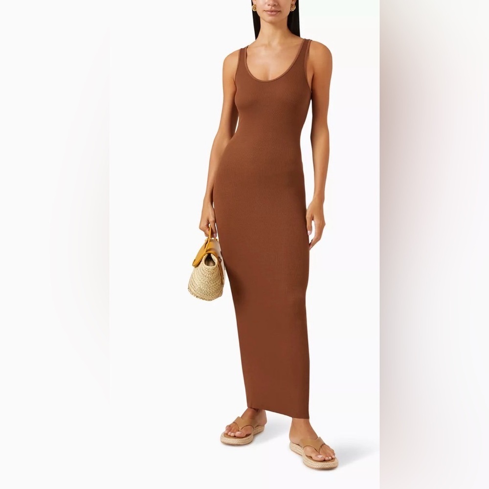Enza Costa Maxi Tank Dress, Size S